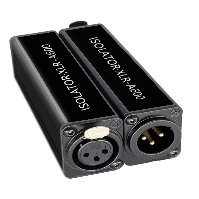 XLR audio izolacijski adapter kabel, model XLRFM, bakreno jezgro, audio izlazno sučelje, konektor s jednim krajem