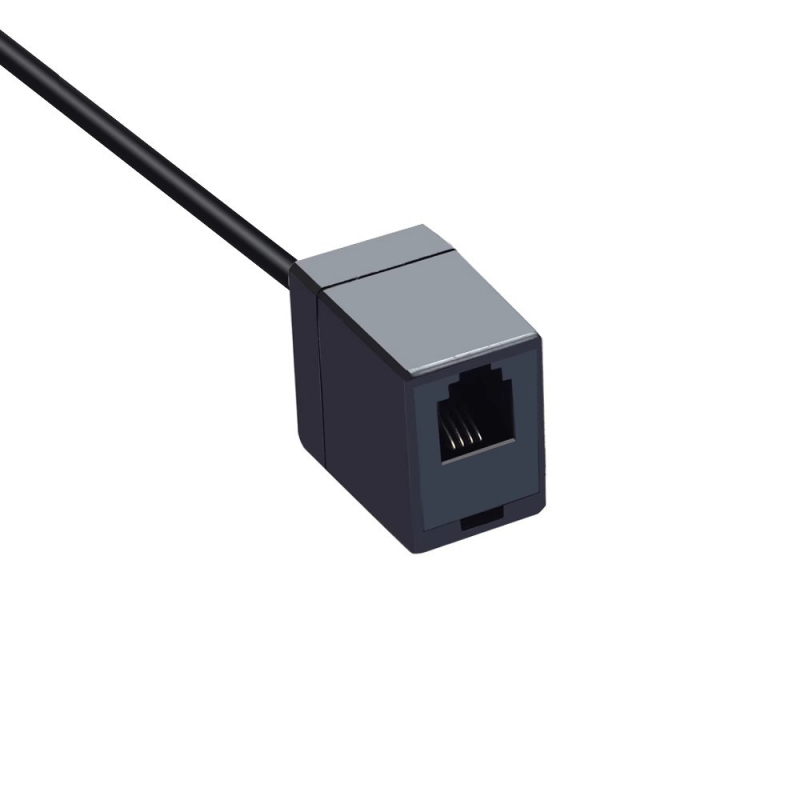 Kabel za adapter za fiksni telefon, 4P4C RJ9 i muški 3,5 mm utikač, kristalno kućište, bakarno jezgro vodiča - Ximi Technology