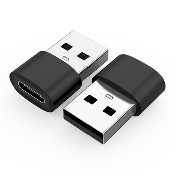 Yikanglong USB-A vyras į USB-C moteriškas OTG adapteris su PD greitu įkrovimu ir duomenų perdavimu