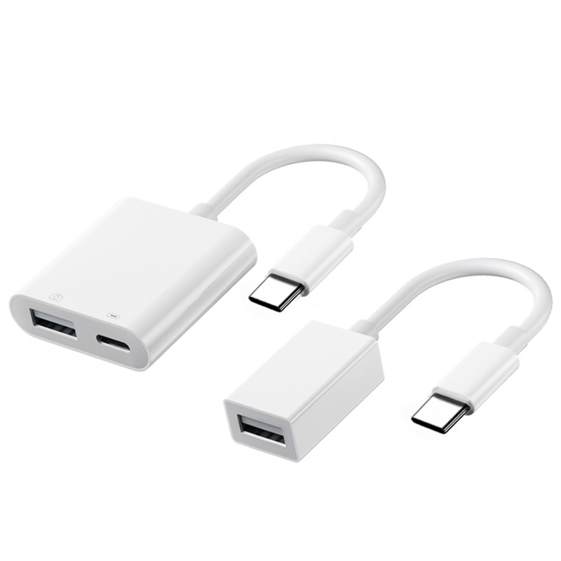 USB-C OTG kortelių skaitytuvas 3.0 adapteris Type-C skaitmeniniams įrenginiams – Honglida modelis 1