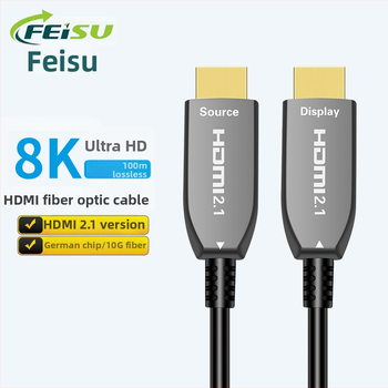 HDMI optički kabel vlaknom 8K60Hz – dugi domet za TV, PC, projektor, kućni kino i inženjerske primjene