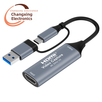 USB-C uztveršanas karte ar HDMI ieeju, USB 3.0, Windows saderīgs, 1080p30 izvade