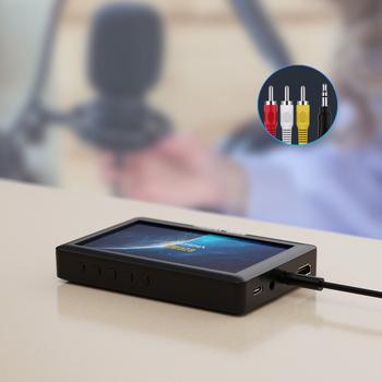 EACAP180 AV uztveršanas ierīce ar HDMI izeju, AV ieeju, TF karšu slotu, 720P, S410 Conexant čipu