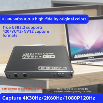 HDMI uztveršanas karte OZC10, AXD2900, USB-C, 4K60Hz/2K144/1080P240, saderīga ar visām operētājsistēmām