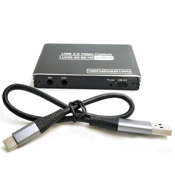 HDMI uztveršanas karte OZC10, AXD2900, USB-C, 4K60Hz/2K144/1080P240, saderīga ar visām operētājsistēmām