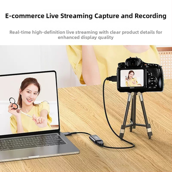 USB 2.0 video uztveres karte Switch/PS4/PC, 1080P, Windows saderīgs, attīstīts čips, 1 gada garantija