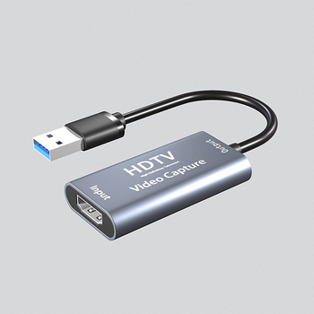 HDMI uz USB video ierakstīšanas karte spēļu straumēšanai un ierakstīšanai, 1080p60 izvade, MS2109S čips, USB interfeiss, saderīgs ar visām operētājsistēmām
