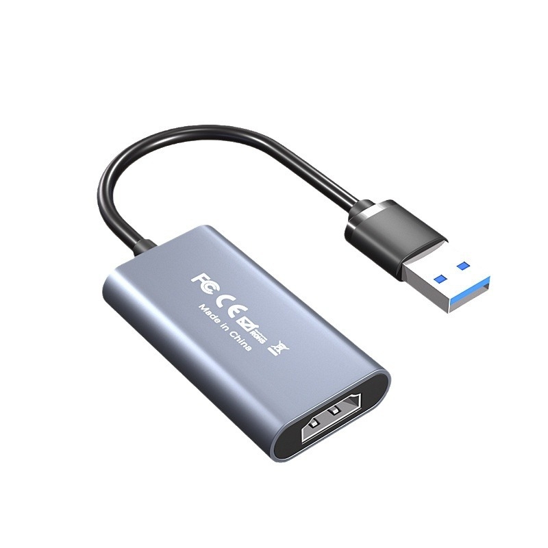 HDMI uz USB video ierakstīšanas karte spēļu straumēšanai un ierakstīšanai, 1080p60 izvade, MS2109S čips, USB interfeiss, saderīgs ar visām operētājsistēmām