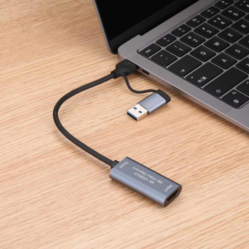 Dvo-kanalna USB 3.0 kartica za snimanje videa – 4K, MS2130 čip, USB sučelje, OEM dostupno, 1 godina jamstva