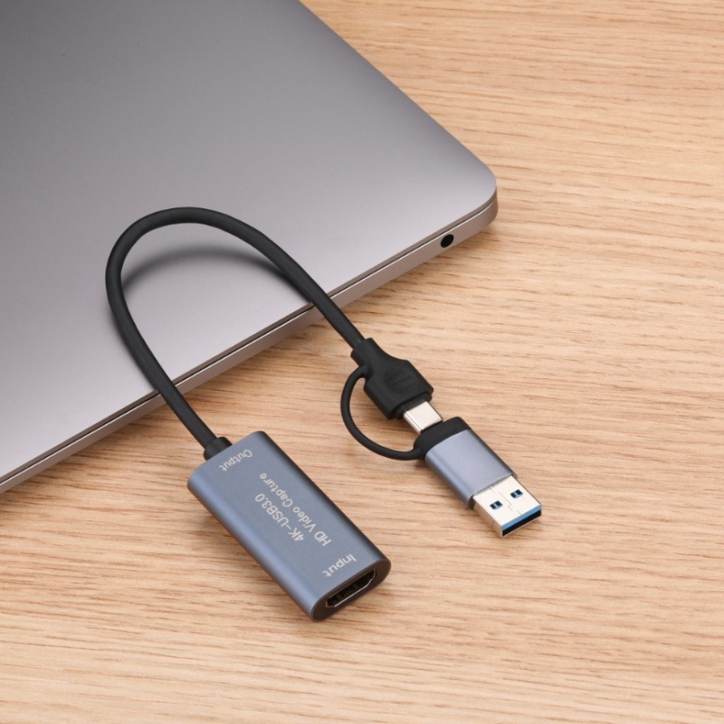 Dvo-kanalna USB 3.0 kartica za snimanje videa – 4K, MS2130 čip, USB sučelje, OEM dostupno, 1 godina jamstva