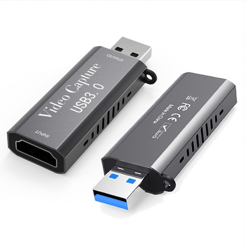 USB 3.0 video uztveres karte – 1080p, USB interfeiss, Windows saderīgs, alumīnija sakausējuma korpuss, 1 gadu garantija