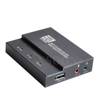 Κάρτα λήψης βίντεο USB XSOON XS-CJ02, τσιπ MS2131, σώμα από κράμα αλουμινίου, λειτουργία λήψης και εγγραφής