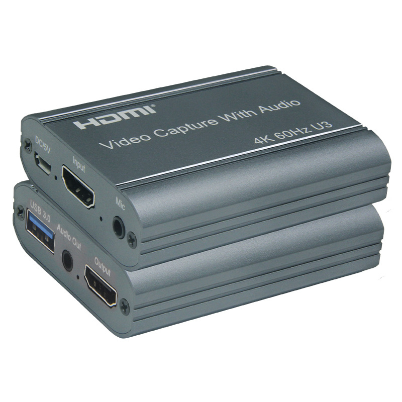 BOWU U3 s audio HDMI kartom za snimanje videa – 4K60Hz USB, Langxun čip, Windows kompatibilno, za live streaming Switch/PS4