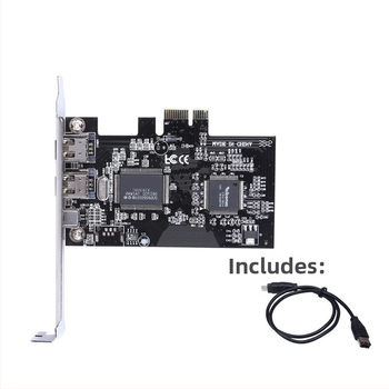 PCIe 1394 FireWire video ierakstīšanas karte, VIA čipsets, 1080p, Windows saderīgs