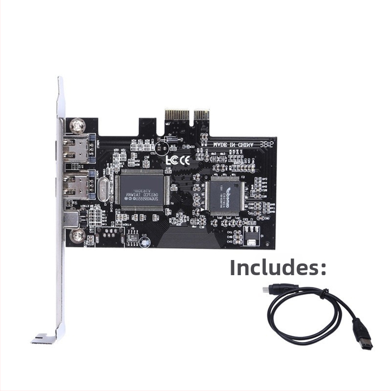 PCIe 1394 FireWire video ierakstīšanas karte, VIA čipsets, 1080p, Windows saderīgs