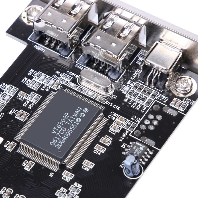 PCIe 1394 FireWire video ierakstīšanas karte, VIA čipsets, 1080p, Windows saderīgs