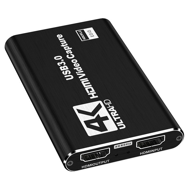 USB 3.0 видеокарта за улавяне на видео, HDMI изход, 4K, без системни изисквания, 1-годишна гаранция