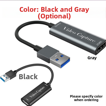 USB karta na zachytávanie videa HU-02, 1080p60, MS2109 čip, USB rozhranie, 1-ročná záruka