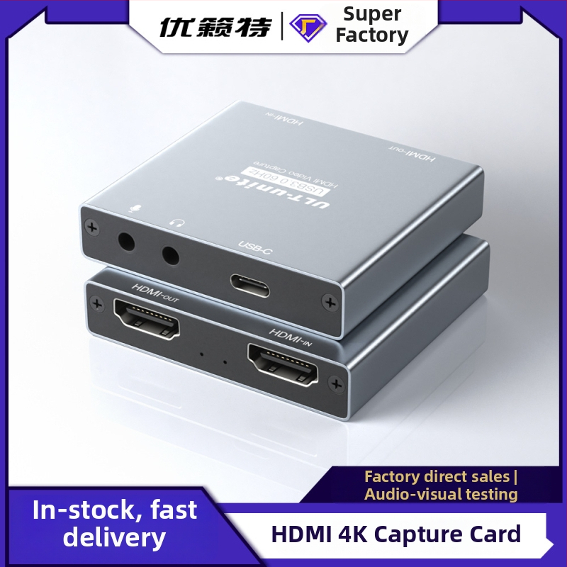 USB 3.0 videokarta na zachytávanie s 4K/30Hz, HDMI rozhranie, čip MS2131, kompatibilná so všetkými operačnými systémami