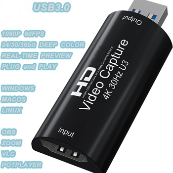 HDMI kartica za video snimanje USB 3.0 - No Lianxin 3.0, OBS kompatibilna za uživo prijenos