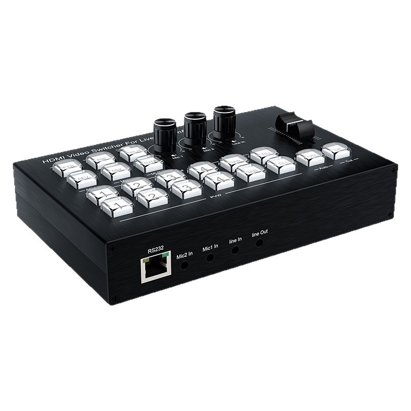 HDMI karta za hvatanje s četiri kanala USB 3.0 za višekamerno prijenos uživo — integrirani prekidač, 4K30Hz
