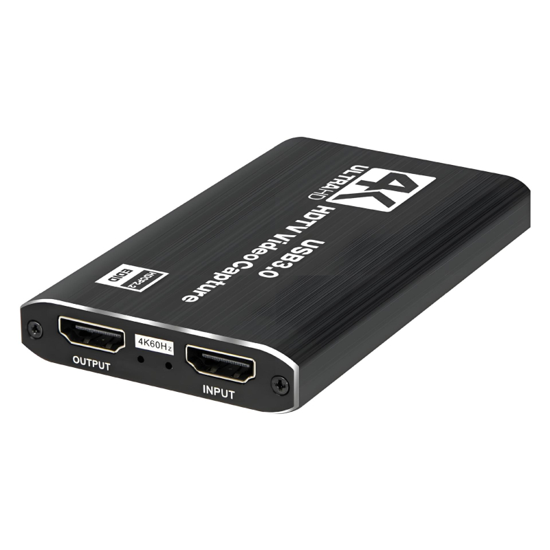 HDMI kartica za hvatanje s izlazom petlje, USB 3.0, 4K60Hz, kompatibilna s Windows, model LQC002