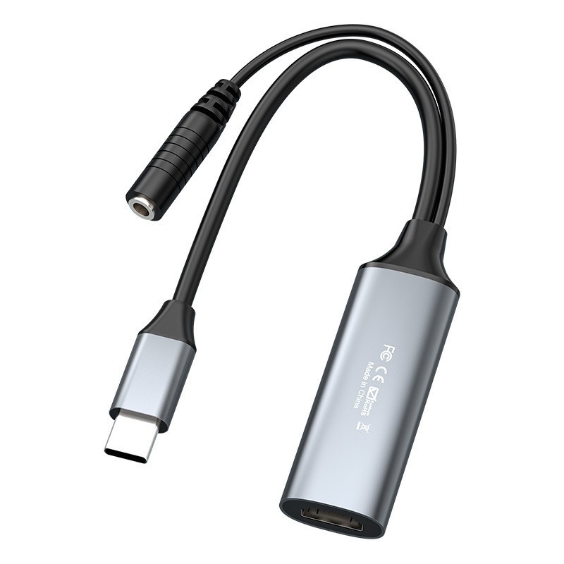 Type-C HDMI kartica za hvatanje videa s miješanjem mikrofona, 1080P, čip 2130