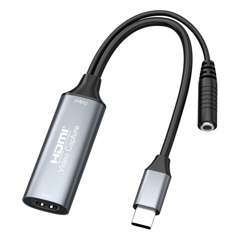 Type-C HDMI kartica za hvatanje videa s miješanjem mikrofona, 1080P, čip 2130