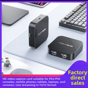 Карта за видеозаснемане ACASIS VC-005, 4K, USB 3.0/Type-C, PS4/PS5, YUY2