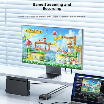 Карта за видеозаснемане ACASIS VC-005, 4K, USB 3.0/Type-C, PS4/PS5, YUY2