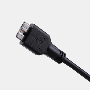 USB 3.0 Micro-B na USB-C OTG adapter kabel, 10 Gbps, 0,5 m, bakreno jezgro