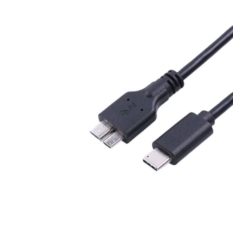 USB 3.0 Micro-B na USB-C OTG adapter kabel, 10 Gbps, 0,5 m, bakreno jezgro