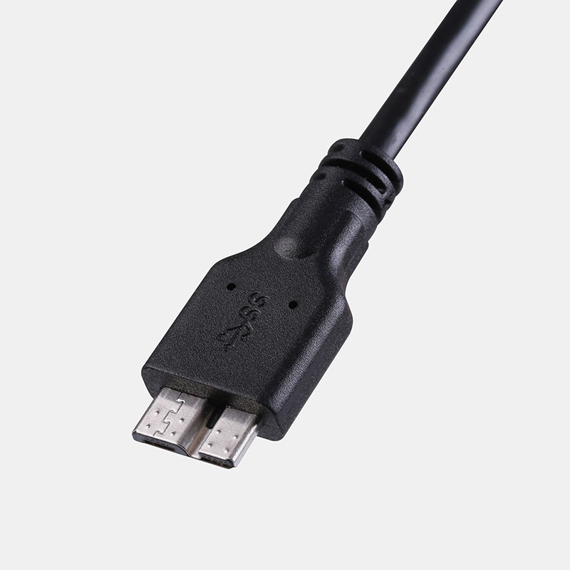 USB 3.0 Micro-B na USB-C OTG adapter kabel, 10 Gbps, 0,5 m, bakreno jezgro