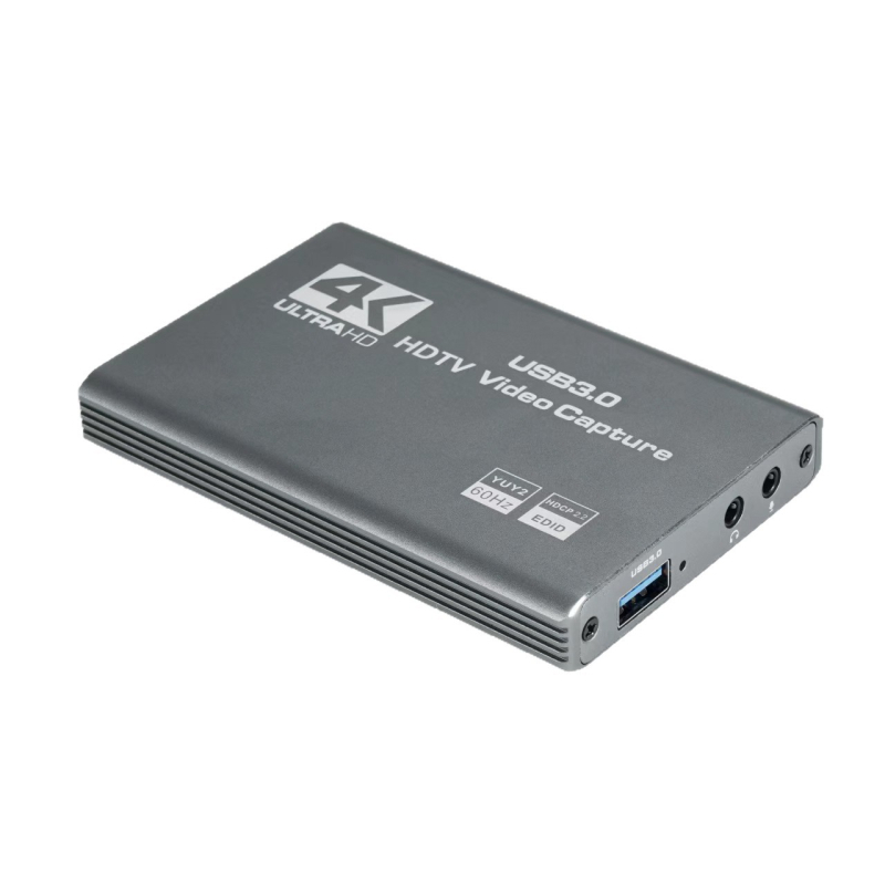 Card de captură video 4K HDMI/USB pentru PS5, camere, telefoane, tablete și streaming pe PC; 4K/1080p, compatibil cu toate sistemele de operare, garanție 1 an