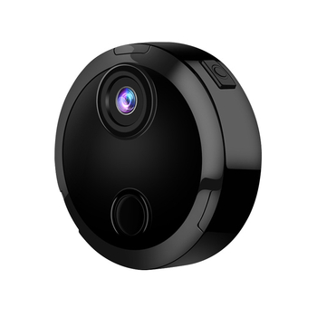 HDQ15 Cameră de supraveghere wireless WiFi pentru casă, cu viziune nocturnă infraroșu, 1080P/4K, Detecție de mișcare, Stocare în aplicație și card TF