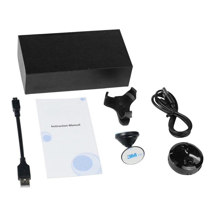 HDQ15 Cameră de supraveghere wireless WiFi pentru casă, cu viziune nocturnă infraroșu, 1080P/4K, Detecție de mișcare, Stocare în aplicație și card TF