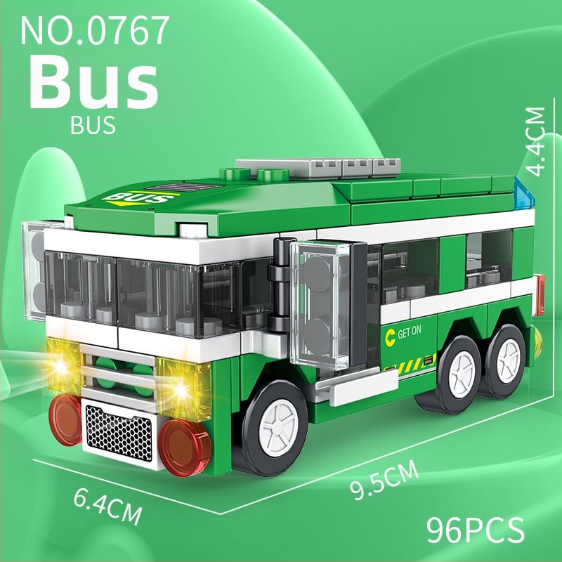 ABS пластмасов конструктор, Lego съвместим, 400–800 бр., за деца 7–14 години, подходящ за самостоятелно сглобяване.