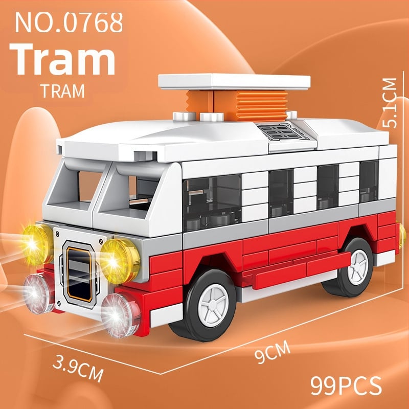 ABS пластмасов конструктор, Lego съвместим, 400–800 бр., за деца 7–14 години, подходящ за самостоятелно сглобяване.