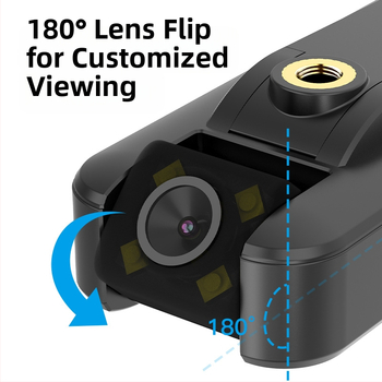 Ķermeņa kamera policijai ar 4G, ABS korpusu, ārējai lietošanai, 150 g