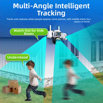 Bezdrôtová monitorovacia kamera s univerzálnym vnútorným/vonkajším použitím, nízka svetelnosť 0.002 lx, SNR > 72 dB, -40 až 70 °C, napájanie 12V