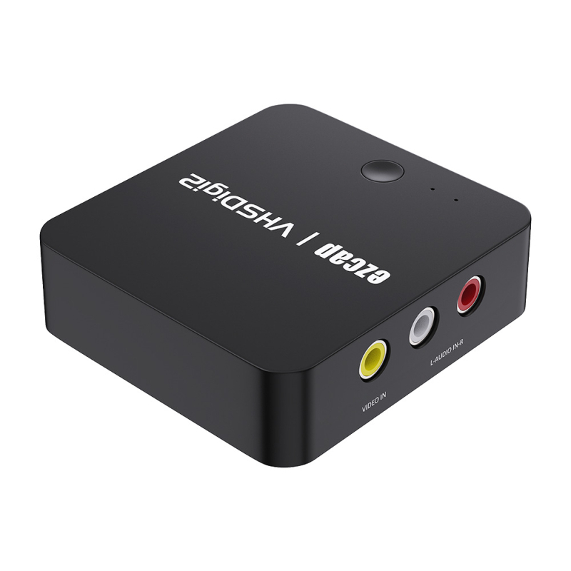 Ezcap181P AV kutija za snimanje - VHS u MP4, izravno snimanje na USB flash drive 64GB, bez računala, USB sučelje, NTSC 720x480@60fps / PAL 720x576@50fps, Kompatibilno sa svim operativnim sustavima, 1 godina garancije