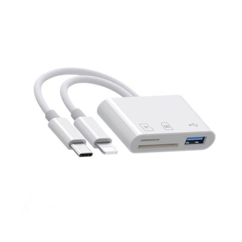 3-u-1 OTG adapter za Apple uređaje sa SD/TF karticama, Type-C sučelje