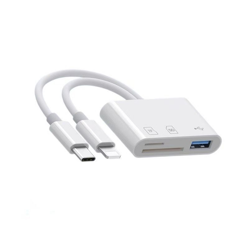 3-u-1 OTG adapter za Apple uređaje sa SD/TF karticama, Type-C sučelje