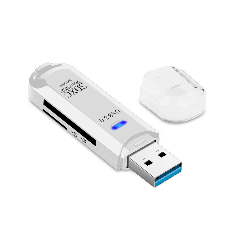 Z200B USB 2.0 čitač kartica SD/TF – vanjski, 2-u-1 (Model Z200B)