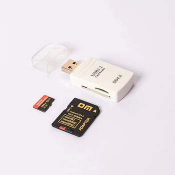 Čitač kartica USB 2.0, vanjska instalacija, podržava CF, MiniSD, SD/SDHC, TF, RS-MMC, MMCmobile, Mini SDHC — OEM dostupan