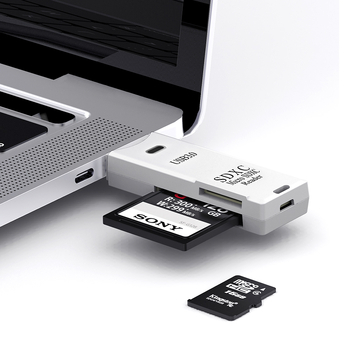 Čitač kartica USB 2.0, vanjska instalacija, podržava CF, MiniSD, SD/SDHC, TF, RS-MMC, MMCmobile, Mini SDHC — OEM dostupan