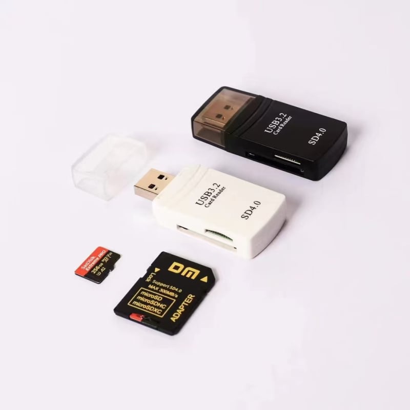 Čitač kartica USB 2.0, vanjska instalacija, podržava CF, MiniSD, SD/SDHC, TF, RS-MMC, MMCmobile, Mini SDHC — OEM dostupan