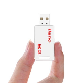 Čítač kariet TF/Micro SD USB 2.0, model LJN-CA1007, podpora SD a Micro SD, ABS inžinierske plasty