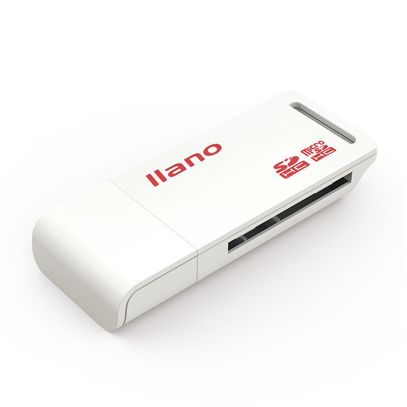 Čítač kariet TF/Micro SD USB 2.0, model LJN-CA1007, podpora SD a Micro SD, ABS inžinierske plasty