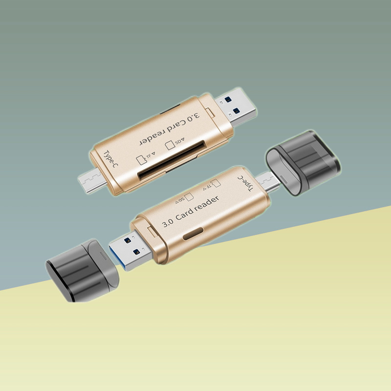 Type-C USB 3.0 čitač kartica – All-in-One SD/TF, OTG, za telefone i računala